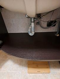 Mobile bagno con top in okite