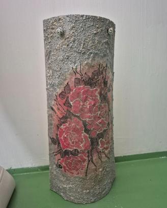 Tegola dipinta a mano