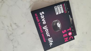 Casco   sensore di caduta per casco sci /bici