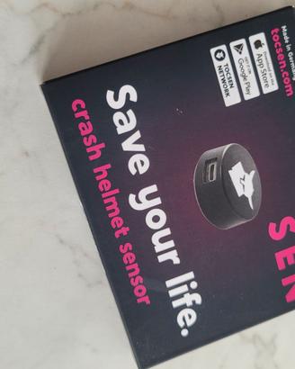 Casco   sensore di caduta per casco sci /bici