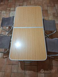 tavolino portatile campeggio