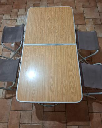 tavolino portatile campeggio