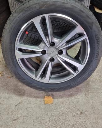 Cerchi in lega 195/55 R16 per Fiat Punto Evo 2014
