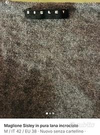 Maglione grigio Sisley