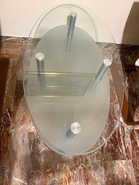 tavolino da fumo in vetro
