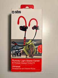 SBS Auricolari Wireless Sportivi Multipoint