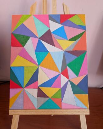 Tela/Quadretto "Caleidoscopio"