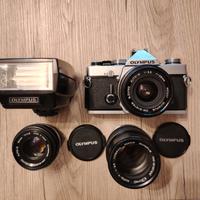 Olympus OM1N + 50 1.8+28 3.5+135 3.5 flash