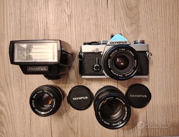 Olympus OM1N + 50 1.8+28 3.5+135 3.5 flash