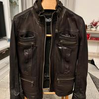 Giubbotto in pelle da uomo Dolce & Gabbana