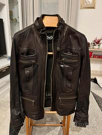 Giubbotto in pelle da uomo Dolce & Gabbana