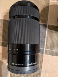 Sony E 55-210mm f/4.5-6.3 OSS (SEL55210) - Nero -