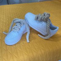 Scarpe nike air con lacci grossi numero 44 nuove