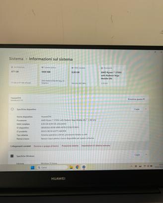 Huawei D14 AMD Ryzen 7