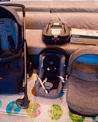 Trio Inglesina Trilogy con base isofix e kit auto 
