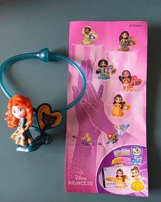 Sorpresina Kinder Disney Princess bracciale Merida