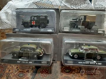 N.4 MODELLINI CARABINIERI  1/43