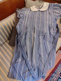 vestito da bambina di cotone fatto a mano