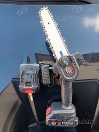 motosega a batteria x potatura 