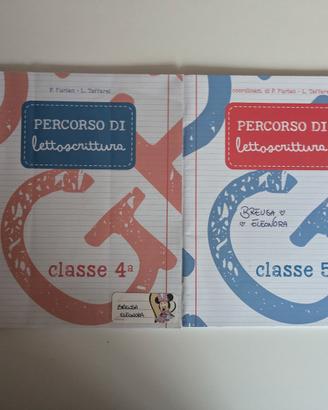 Percorso di lettoscrittura 4 e 5