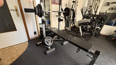 Home Gym: Bowflex + Rack + Panca + Pavimento Eva
