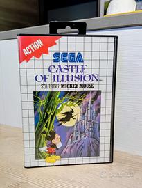 Mickey Mouse CASTLE OF ILLUSION per Sega Master Sy
