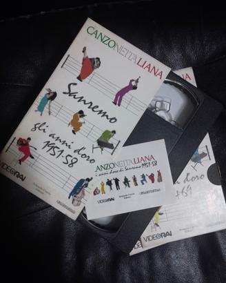 VHS Sanremo glia anni d'oro