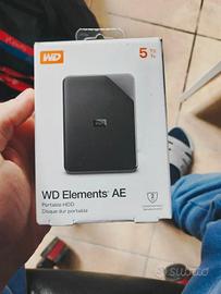 HDD 5000GB 5Tb Esterno WD
