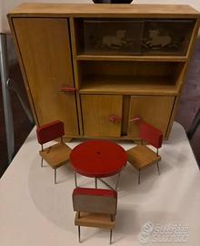 Giochi bimba mobiletti bambole anni 50