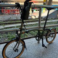 Bici pieghevole Brompton C Line X Bear Grylls