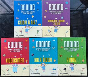 Collezione Libri Coding 1-5 Repubblica Scratch