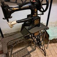 SINGER Antica macchina da cucire per calzolaio