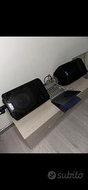 coppia casse alto + mixer