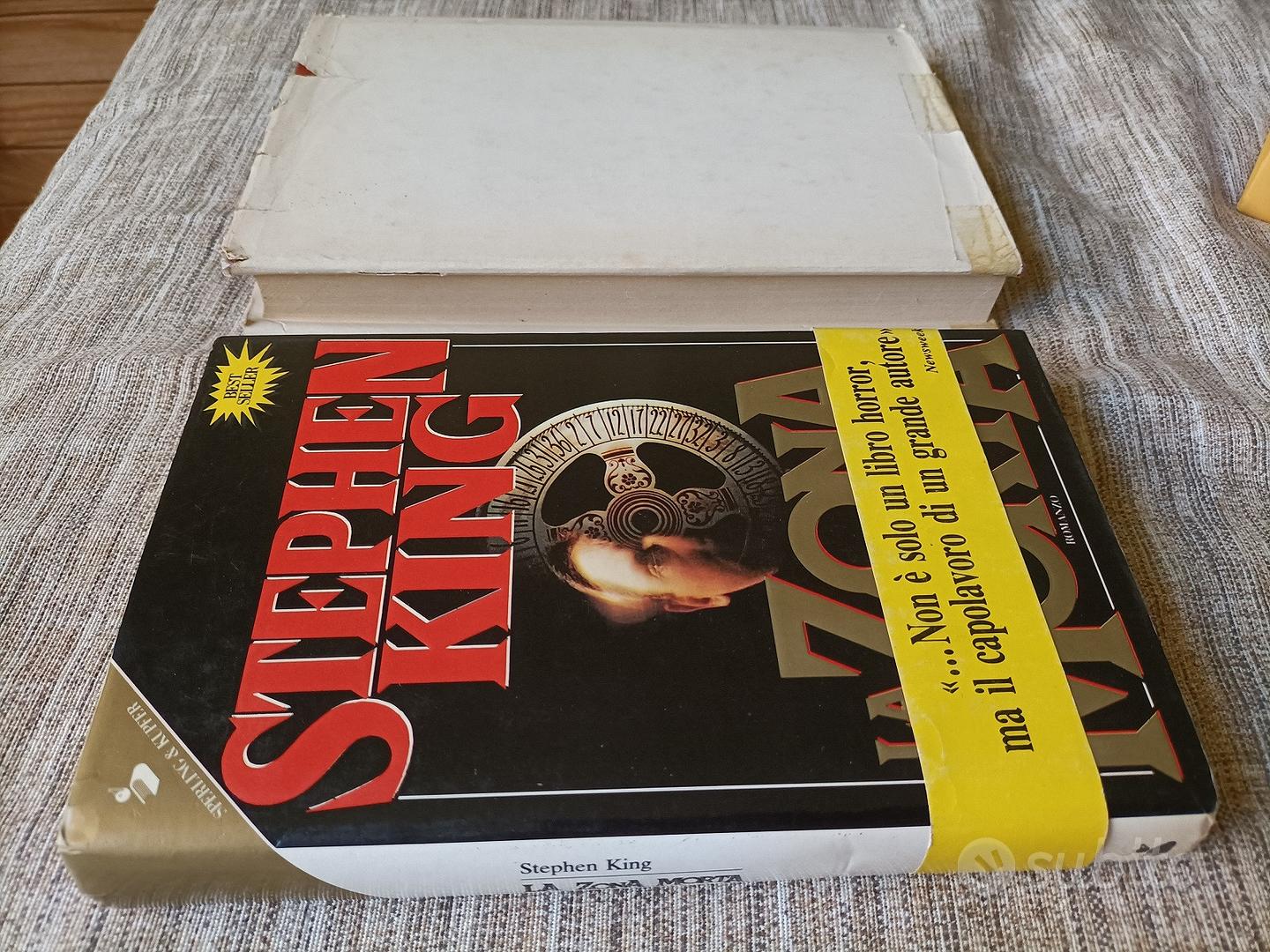 La zona Morta Stephen King Sperling Paperback 1995 Best Seller Libro Romanzo