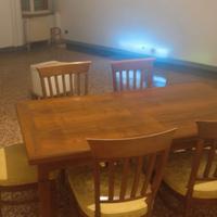 Tavolo classico rettangolare 170x90 allungabile