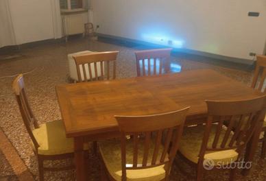 Tavolo classico rettangolare 170x90 allungabile