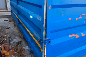 vasca per caricare uva