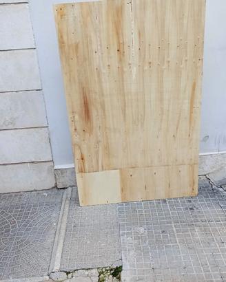 Pedana bancale chiuso pallet pannello frangi vento