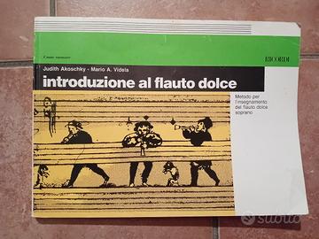 introduzione al flauto dolce, libro vintage