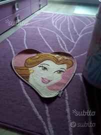 Tappeto cuore e baule principesse disney