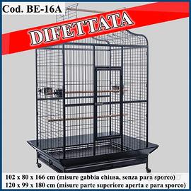 VOLIERA BE-16A BLACK DIFETTATA