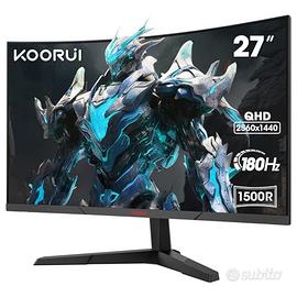 Monitor gaming 2k 180hz curvo