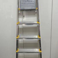 Scala per uso domestico in alluminio sei scalini