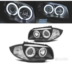 FARI BMW E81 E87 E82 E88 ANGEL EYES CCFL FONDO NER