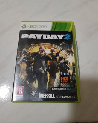 Gioco Xbox 360 Payday 2