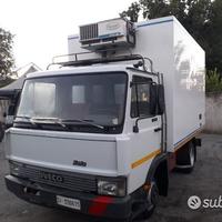 Iveco zeta 50-9 frigo gancera carne-1989