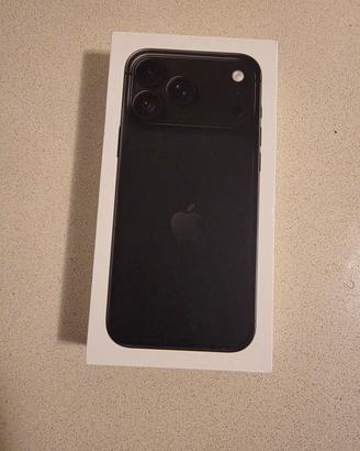 iPhone 18 pro max 256GB black nuovo sigillato 