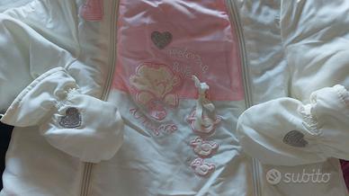 tuta imbottita neonata 9 mesi