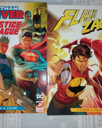 Nathan never Justice league  e Zagor Flash