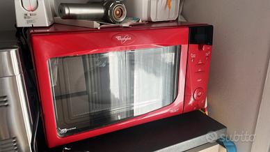 Microonde Whirlpool Talent Rosso Crisp